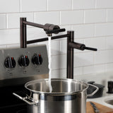 Kaiser Single-Hole Deck Mount Pot Filler