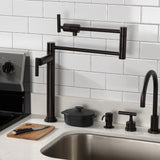 Manhattan Single-Hole Deck Mount Pot Filler