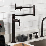 Manhattan Single-Hole Deck Mount Pot Filler