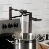 Manhattan Single-Hole Deck Mount Pot Filler