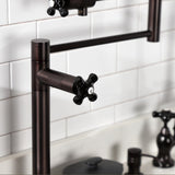 Duchess Two-Handle 1-Hole Deck Mount Pot Filler Faucet