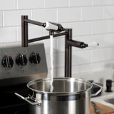 Metropolitan Single-Hole Deck Mount Pot Filler