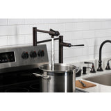 Silver Sage Single-Hole Deck Mount Pot Filler