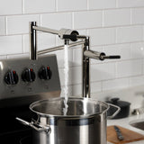 Kaiser Single-Hole Deck Mount Pot Filler