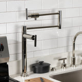 Manhattan Single-Hole Deck Mount Pot Filler