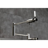 Kaiser Single-Hole Deck Mount Pot Filler