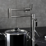 Whitaker Two-Handle Deck Mount Pot Filler