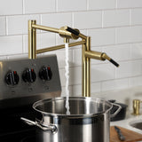 Kaiser Single-Hole Deck Mount Pot Filler