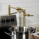 Manhattan Single-Hole Deck Mount Pot Filler