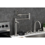 Century Single-Hole Deck Mount Pot Filler