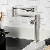 Fuller Two-Handle Deck Mount Pot Filler