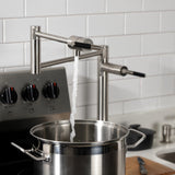 Kaiser Single-Hole Deck Mount Pot Filler