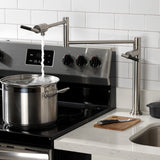 Kaiser Single-Hole Deck Mount Pot Filler