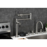 Kaiser Single-Hole Deck Mount Pot Filler