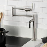 Whitaker Two-Handle Deck Mount Pot Filler