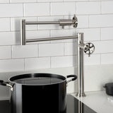 Belknap Two-Handle Deck Mount Pot Filler