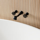 Belknap Two-Handle 3-Hole Wall Mount Roman Tub Faucet