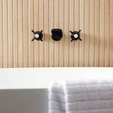 Millennium Two-Handle 3-Hole Wall Mount Roman Tub Faucet