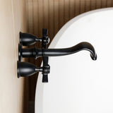 Millennium Two-Handle 3-Hole Wall Mount Roman Tub Faucet