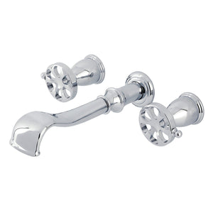 Belknap Two-Handle 3-Hole Wall Mount Roman Tub Faucet