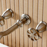 Belknap Two-Handle 3-Hole Wall Mount Roman Tub Faucet