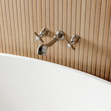 Millennium Two-Handle 3-Hole Wall Mount Roman Tub Faucet