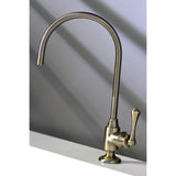 Vintage Single-Handle 1-Hole Deck Mount Water Filtration Faucet