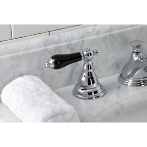 Duchess Two-Handle 3-Hole Deck Mount Widespread Bathroom Faucet with Brass Pop-Up Drain