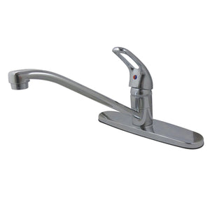 One-Handle 3-Hole 8" Centerset Kitchen Faucet