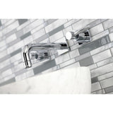 Concord Double-Handle 3-Hole Wall Mount Bathroom Faucet