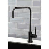 Nustudio Single-Handle 1-Hole Deck Mount Water Filtration Faucet