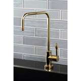 Nustudio Single-Handle 1-Hole Deck Mount Water Filtration Faucet