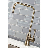 Nustudio Single-Handle 1-Hole Deck Mount Water Filtration Faucet