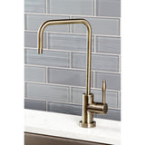 Nustudio Single-Handle 1-Hole Deck Mount Water Filtration Faucet