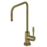 Nustudio Single-Handle 1-Hole Deck Mount Water Filtration Faucet