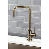 New York Single-Handle 1-Hole Deck Mount Water Filtration Faucet