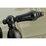 Duchess Double-Handle 3-Hole Deck Mount 4-Inch Centerset Bathroom Faucet with Brass Pop-Up