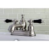 Duchess Double-Handle 3-Hole Deck Mount 4-Inch Centerset Bathroom Faucet with Brass Pop-Up