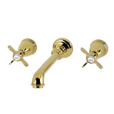 Essex Two-Handle 3-Hole Wall Mount Roman Tub Faucet