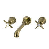 Essex Two-Handle 3-Hole Wall Mount Roman Tub Faucet