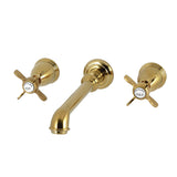 Essex Two-Handle 3-Hole Wall Mount Roman Tub Faucet