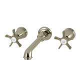 Hamilton Two-Handle 3-Hole Wall Mount Roman Tub Faucet