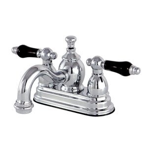 Duchess Double-Handle 3-Hole Deck Mount 4-Inch Centerset Bathroom Faucet with Brass Pop-Up