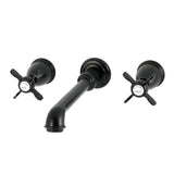 Essex Double-Handle 3-Hole Wall Mount Bathroom Faucet