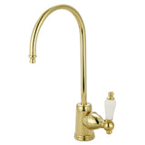 Victorian Single-Handle 1-Hole Deck Mount Water Filtration Faucet