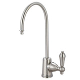 Restoration Single-Handle 1-Hole Deck Mount Water Filtration Faucet