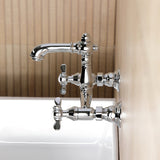 Essex Two-Handle 2-Hole Wall Mount Bathroom Faucet