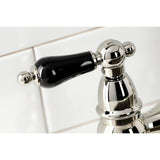 Duchess Two-Handle 4-Hole Deck Mount Bridge Kitchen Faucet with Brass Side Sprayer