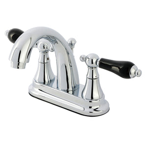 Duchess Two-Handle 3-Hole Deck Mount 4" Centerset Bathroom Faucet with Brass Pop-Up