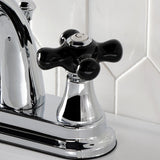 Duchess Double-Handle 3-Hole Deck Mount 4-Inch Centerset Bathroom Faucet with Brass Pop-Up